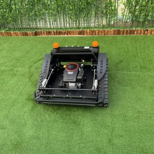 Petrol Brushless Walking Motor Zero Turn Remote Operated Robotic Slope Mower thumbnail-6
