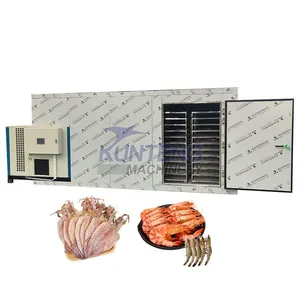 Heat Pump Fish Drying Machine for Dried Salted Fish Sausage Shrimp Shell Sea Cucumber Vehicle Fish Auto Dryer Dehydrator EPC thumbnail-1