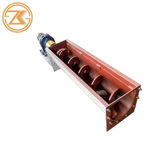 Fully Sealed U Type Spiral Screw Conveyor Anti-block Ash Conveying Machine Carbon Steel CE Certified thumbnail-3