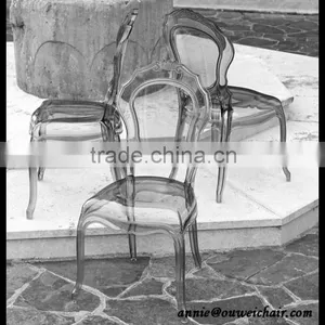 Classic Polycarbonate Armless Chair thumbnail-1