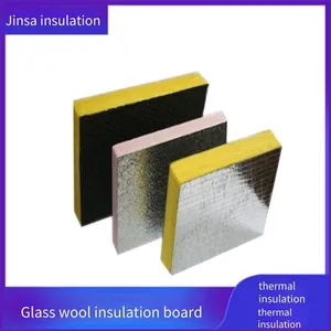 Jinsa 20 - 130mm Air Conditioner Glass Wool Board With High Fiber Toughness, Production and Sales thumbnail-5