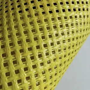 Standard Compliant Plastic-Coated Mesh Fabric 1200D Polyester Customizable Width & Length thumbnail-3