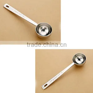 15ml Hot Stainless Steel Coffee Measuring Spoons Ice Cream Spoons thumbnail-3