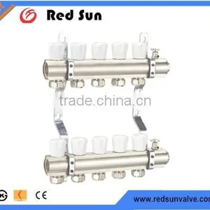 HR1030 Brass Slinging Nickel Platingr 5-ways Maniflod thumbnail-1