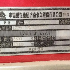 Used Dump Truck Head Sino Tractor Head Howo 8*4 4*6 Drive thumbnail-6