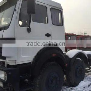 Used Benz Tractor Head for Sale in Shanghai HOWO Shacman Volvo Scania Tractor Head Truck Trailer thumbnail-3