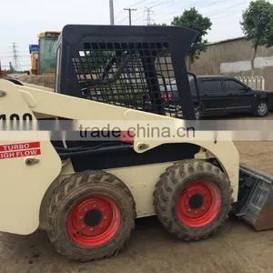 Used 2013 Made BOBCAT S130 Compact Skid Steer Loader for Sale thumbnail-2