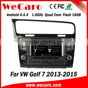 Wecaro 7" WC-7003 Android 4.4.4 Car Multimedia System in Dash for vw Golf 7 Car Multimedia Dvd Player Stereo GPS 2013 2014 2015 thumbnail-1