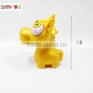 Squeeze Plastic Popeyes Animal Toy Horse With Rolling Eyes thumbnail-1