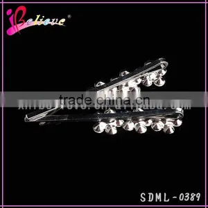 Cute Cheap Hair Accessories Wholesale Diamond Hair Clips,flower Design Hair Clip for Women thumbnail-3