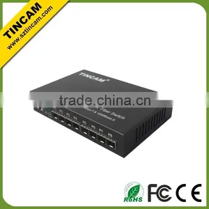 6 Port SFP Media Converter Optical Fiber Switch thumbnail-5