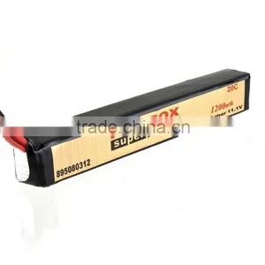 Firefox Battery LIPO 7.4V 11.1v 20c 1200mah Lipo 3S Airsoft Battery AEG Airsoft Gunsoft Firefox thumbnail-1