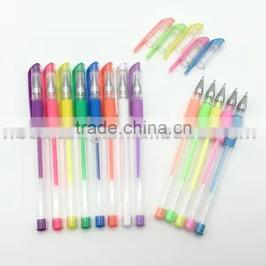 Environmental Plastic Milky Gel Pens thumbnail-3