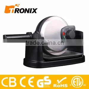 CE GS ROHS LFGB REACH and ETL 4 Slice Stainless Steel Rotary Belgian Waffle Iron Maker thumbnail-6