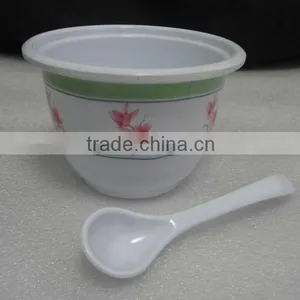 Melamine Sugar Pot With Small Spoon thumbnail-1