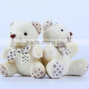 Soft Stuffed Amini Bear Custom Plush Keychain thumbnail-2