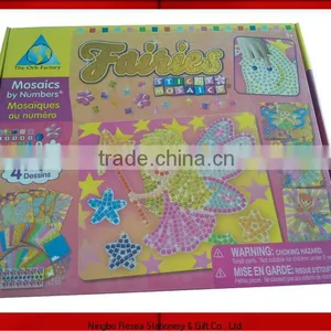 Toy/Puppy Sticky Mosaics/JCW0002/kids DIY Craft Kit/develop Kids Wisdom/fun/EVA/popular Gifts thumbnail-1