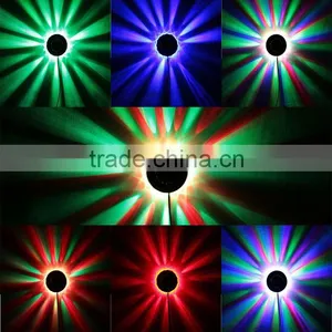6W Rotating RGB LED Disco Stage Light Effect Party Club Lighting Projector thumbnail-4