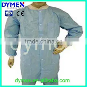 Disposable Nonwoven Medical Lab Coat Colourful Disposables Clothes thumbnail-1