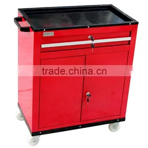 LAOA One Drawer Double Door Multifunction Repair Tool Trolley thumbnail-3