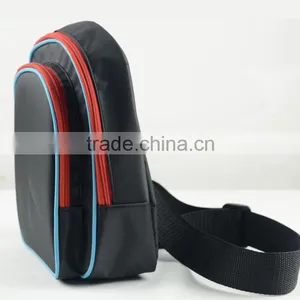 Young Man Soft Leather Pu Single Strap Sling Chest Pack Bag thumbnail-2