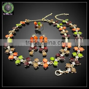 Wholesale Jewelry Replicas Long Chain Jewelry Set Young Girl Jewelry Set thumbnail-1