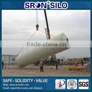SRON ISO CE SGS Certified 300ton Steel Silo Cement Storage thumbnail-1