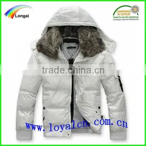 Man Fur Hood Down Coat Man Warm Padded Jacket thumbnail-1