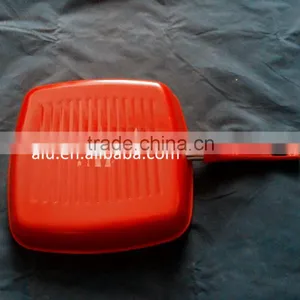 Aluminum Nonstick Frying Pan Ceramic Coating Grill Pan thumbnail-2