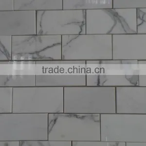 Calacatta White Marble Tiles and Wall Tiles thumbnail-2