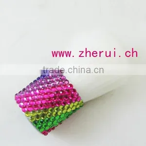 Fashion Various Designs Bling Rhinestone Cosmetic Brush thumbnail-1