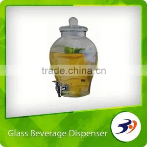 Wholesale Colorful Glass Water Dispenser With Tap thumbnail-1