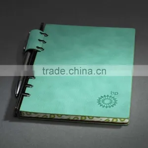 Pu Leather Notebook With Pen Insert thumbnail-4