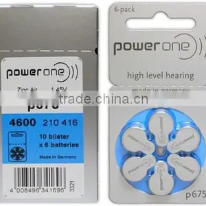Digital Hearing Aid Battery Hottest Selling Power One Germany Brand thumbnail-5