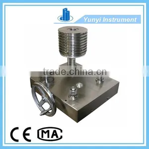 Portable Dead Weight Tester Calibrator + Weight Set thumbnail-6