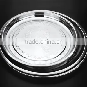 Wholesale New China Tableware Stainless Steel Steak Plate thumbnail-3