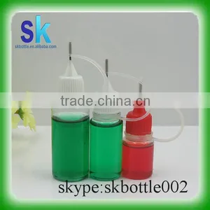 PET Clear Plastic Dropper Bottles With Metal Needle Tip 5ml 10ml thumbnail-2