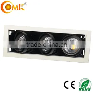 Recessed Anti-glare 30W Grille Downlight for Office Grill Lighting thumbnail-3