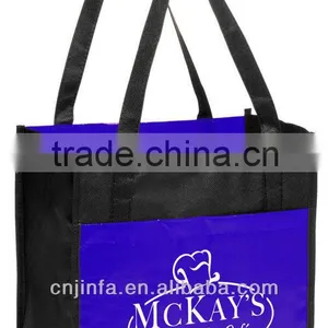 High Quality Fashion pp Woven Reusable Bags thumbnail-1