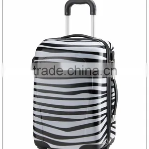 PC Suitcase Zebra Printing Film/Zip Luggage/Frame Luggage/Kids Luggage/Cabin Size Suitcase thumbnail-1