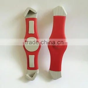 1/4"-20 Screw Retractable Tablet Stand Holder for IPad Mini 1 2 Air 2 4/7-11inch Tablet and GPS in Red Color thumbnail-2