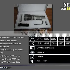 SST-50 Military Rechargeable the Most Powerful Led Torch Light thumbnail-2