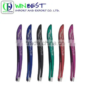 The LED Electric Eyebrow Tweezers/Silver and Black Pro Tweezer With LED Spotlight thumbnail-6