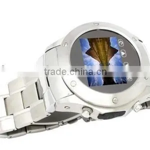 Watch Phone W968 Stainless Wrist Phone Luxury Cellphone thumbnail-1