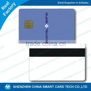 CR80 Plastic Pvc Contact Smart Chip Card thumbnail-1