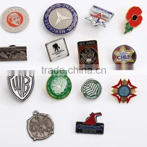 2015 Factory Direct Sales Oem Design Metal Pins Badge thumbnail-3