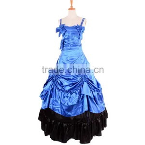 Free Shipping Custom-Made Civil War Dress Victorian Southern Belle Gown Cosplay Costume thumbnail-4