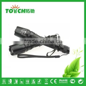 Zoom Led Flashlight T6 XML Multifunctional Flashlights thumbnail-2