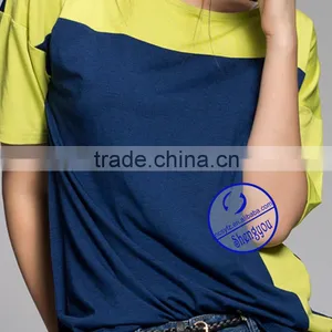 OEM Custom Women Rayon Cotton Blank t Shirt Wholesale China thumbnail-3