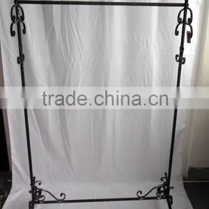 Antique Black Display and Dryer Cloth Rack With Stand thumbnail-1
